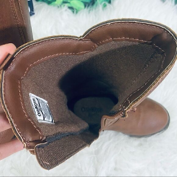 Osh Kosh browm winter and fall boots 8 girl - Picture 9 of 16